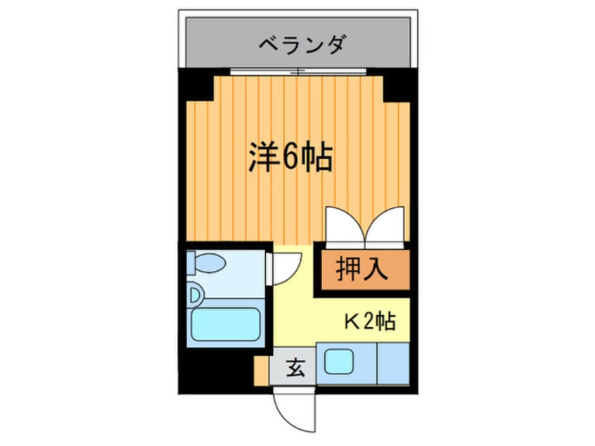 間取図 ドムス松ヶ崎