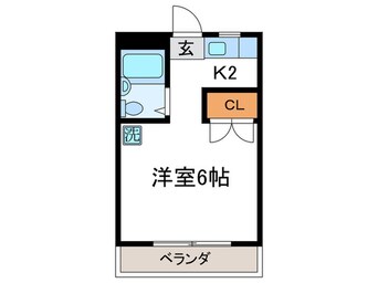間取図 ドムス松ヶ崎