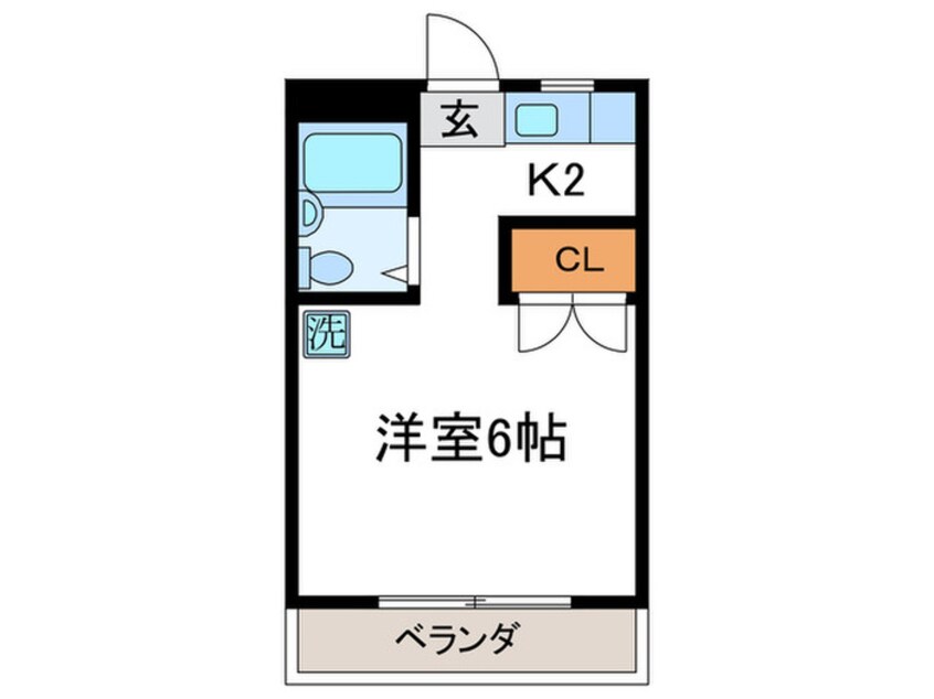 間取図 ドムス松ヶ崎