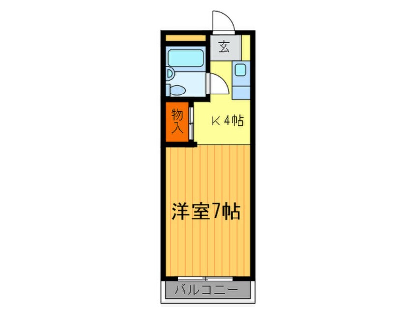 間取図 インターバル11