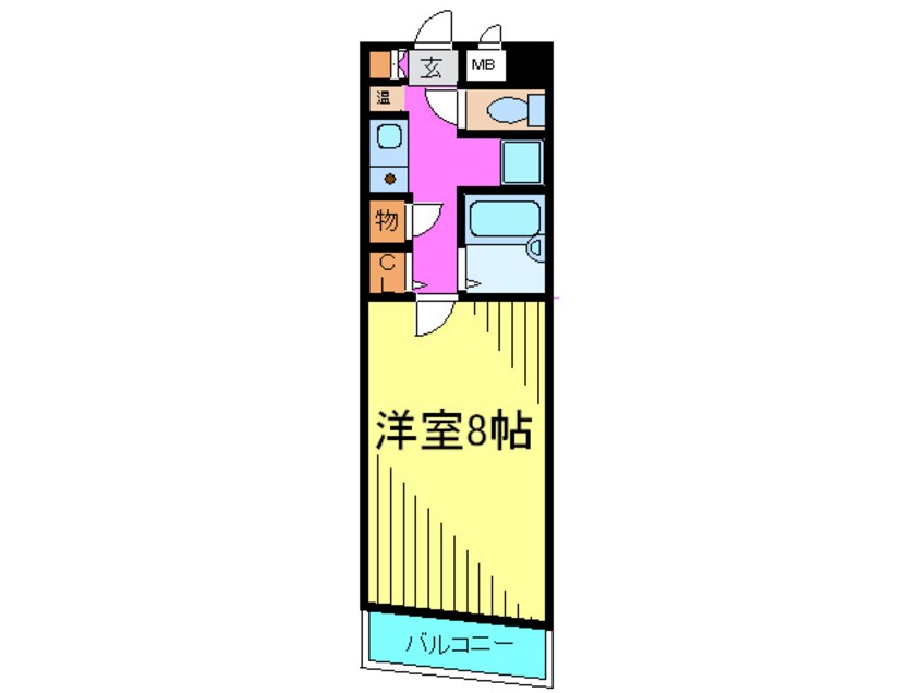 間取図 Ｊｕｎ中山手