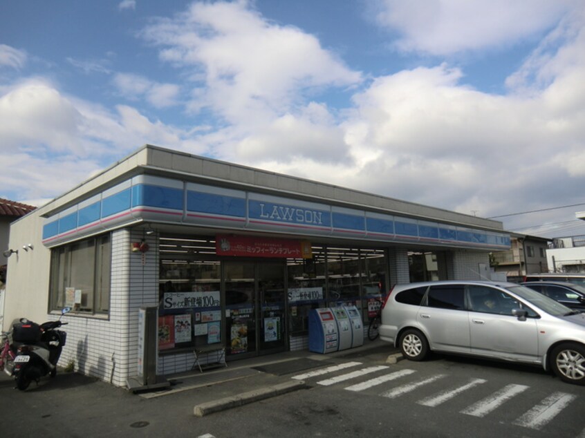 ローソン男山長沢店(コンビニ)まで749m レイズ　ライト