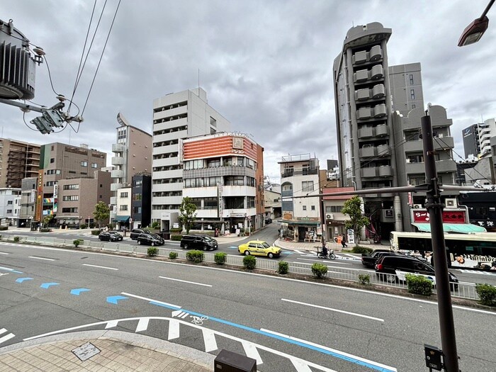 室内からの展望 フロンティアタワー九条Ⅱ