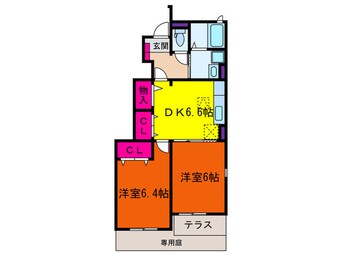 間取図 ル・シャト－