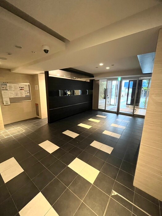 エントランス部分 ﾌﾟﾚｻﾝｽ上町台ﾘﾍﾞﾙﾃ(803)