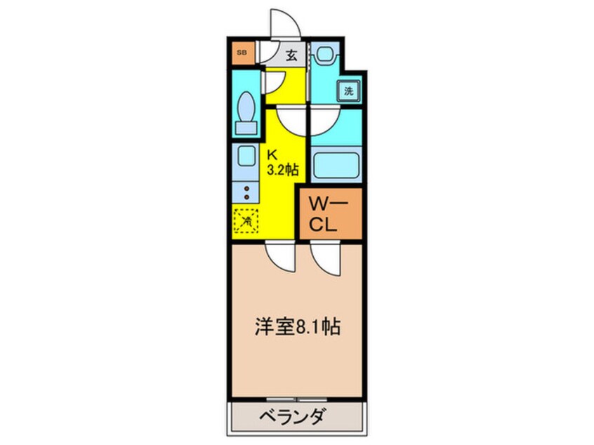 間取図 ステラウッド南恵我之荘