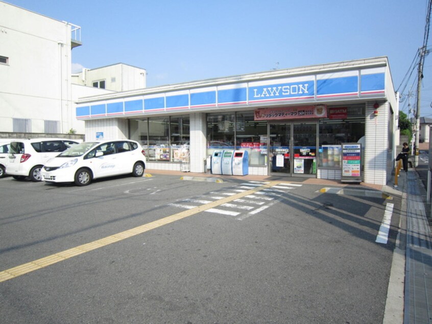 ローソン恵我之荘駅前店(コンビニ)まで350m ステラウッド南恵我之荘