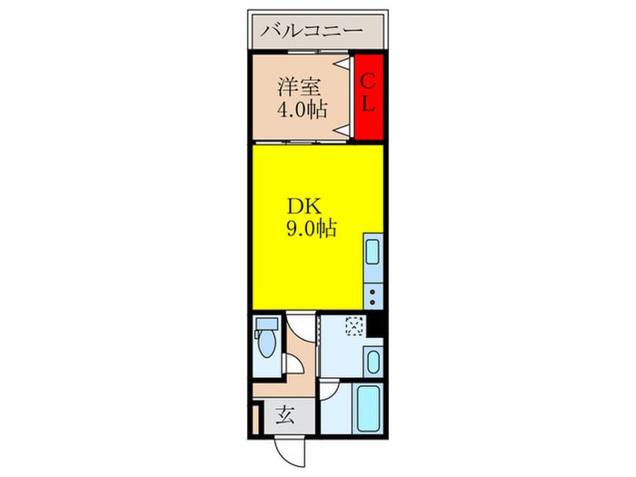 間取り図 アート摂津富田