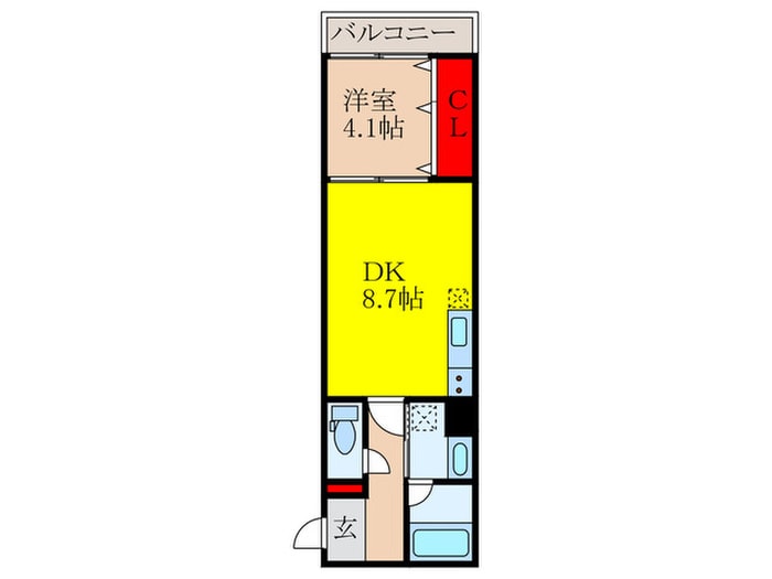 間取り図 アート摂津富田