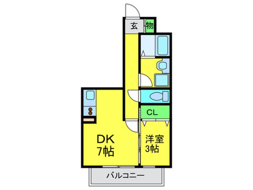 間取図 ハ－ヴェスト