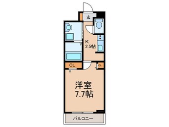 間取図 アンジュ ド ボヌール香里園