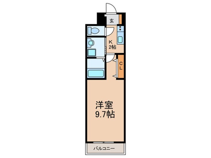 間取り図 アンジュ ド ボヌール香里園