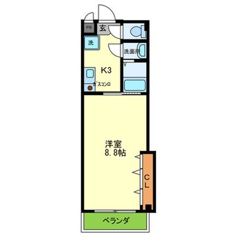 間取図 ダイナースコート