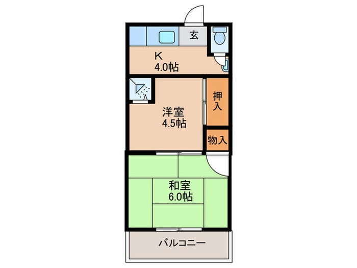 間取り図 スピリッツハイム大桐