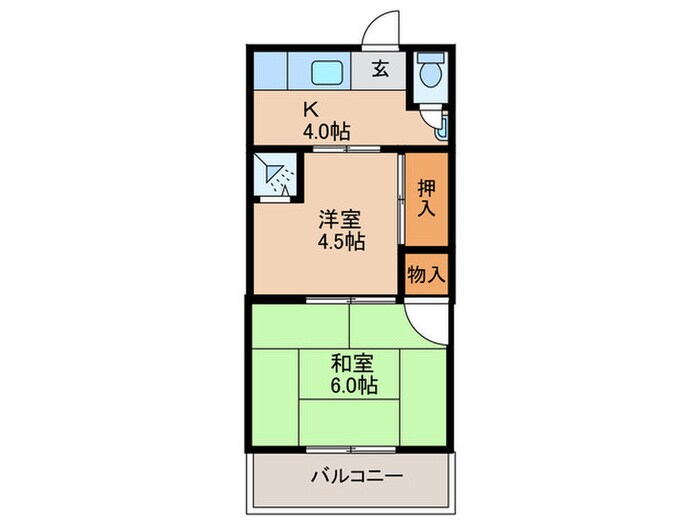 間取り図 スピリッツハイム大桐