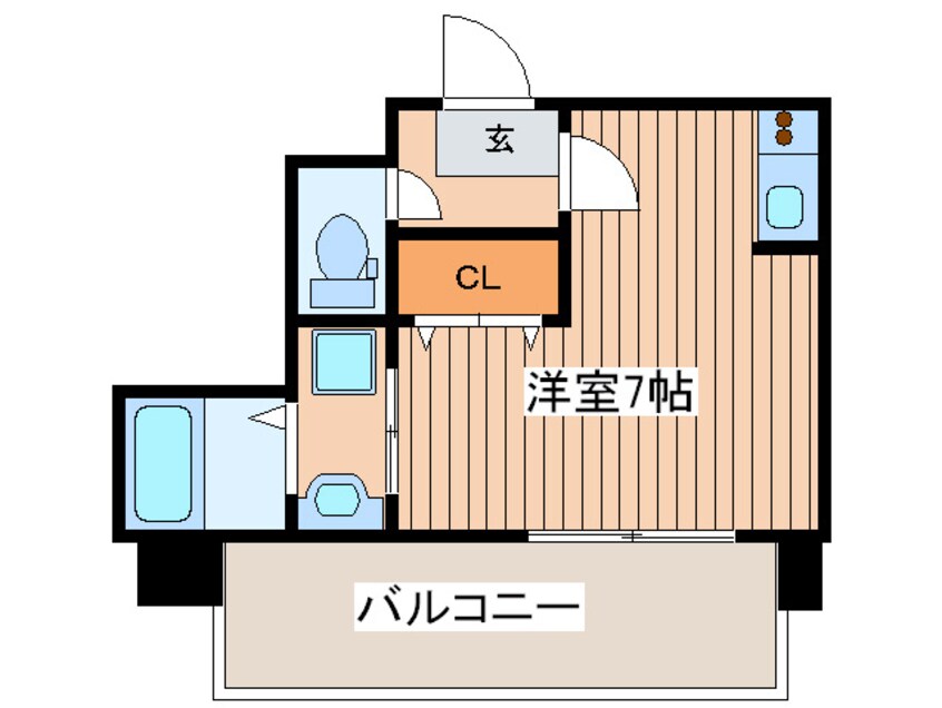 間取図 ドゥーエ森ノ宮
