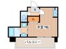 ドゥーエ森ノ宮 1Kの間取り