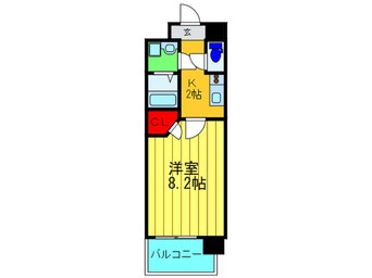 間取図 ドゥーエ森ノ宮