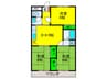 マンションヤマニシ 3DKの間取り