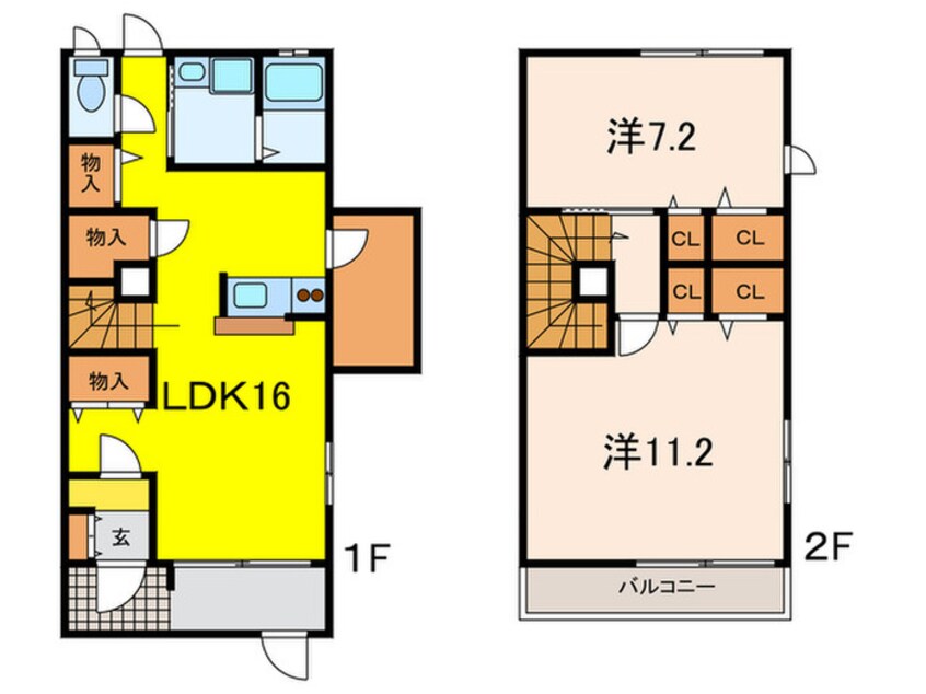 間取図 ＶＩＶＯ　ｖｉｌｌａ