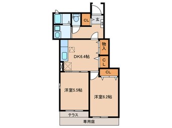 間取図 シェ　モア　Ⅰ