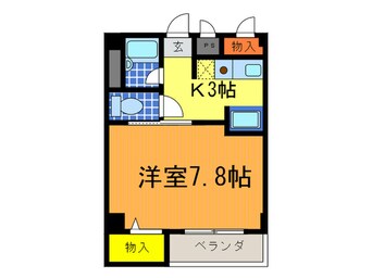 間取図 ハイムユタカⅡ