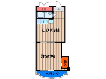 間取図 メゾンブランカ