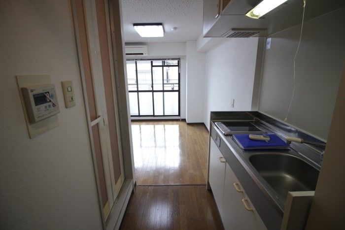 廊下 シェルプール 弐番館