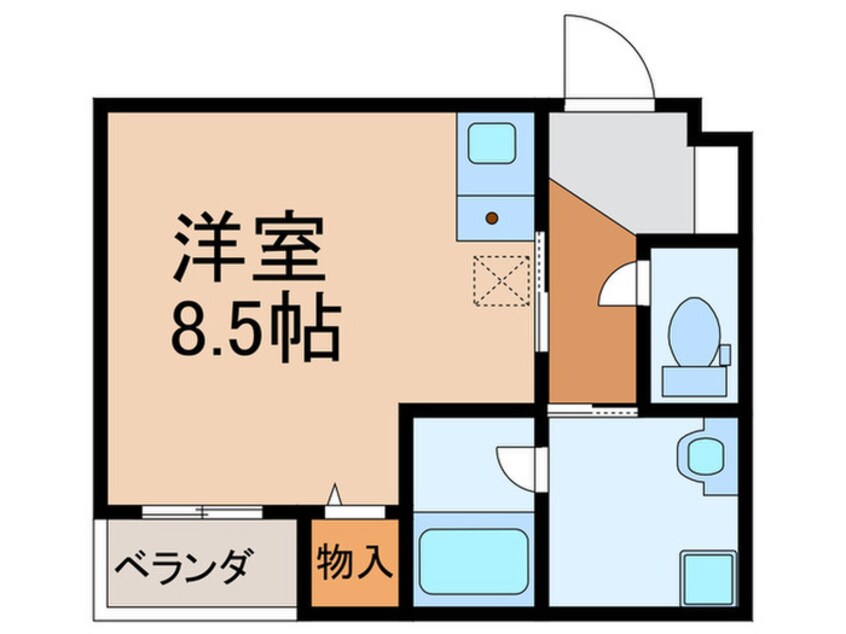 間取図 仮）中宮西之町新築アパート