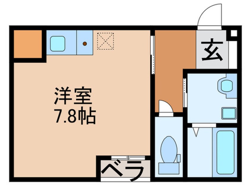 間取図 仮）中宮西之町新築アパート