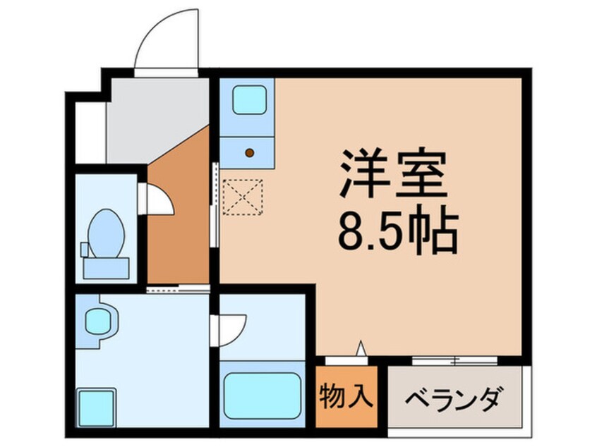 間取図 仮）中宮西之町新築アパート