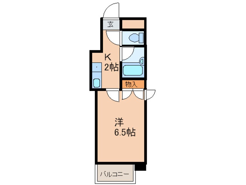 間取図 ユニテック武庫川