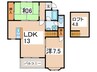NOAHS　Apartment　House 2LDKの間取り