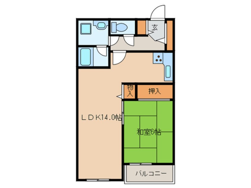 間取図 レトロマンションⅣ