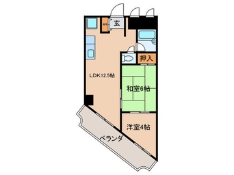 間取図 ブエナビスタ京都上鳥羽