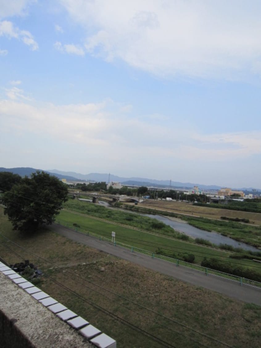 室内からの展望 ブエナビスタ京都上鳥羽