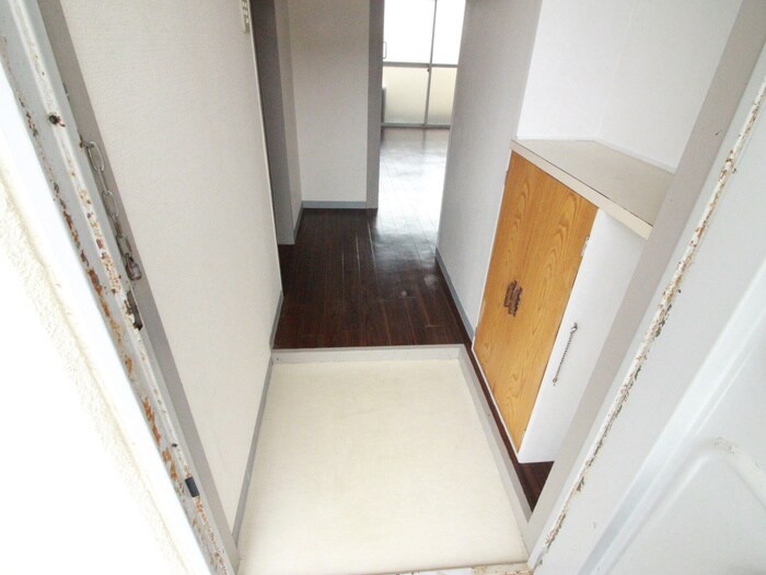 玄関 マンション桂風