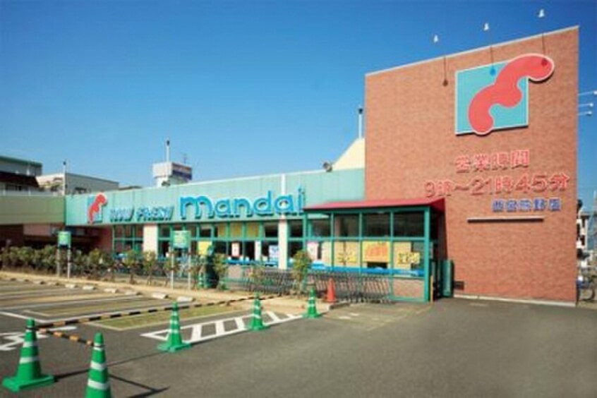 万代(スーパー)まで400m パラディオンⅠ