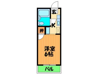 間取図 ヴィラファイブスリ－アロ－ズ