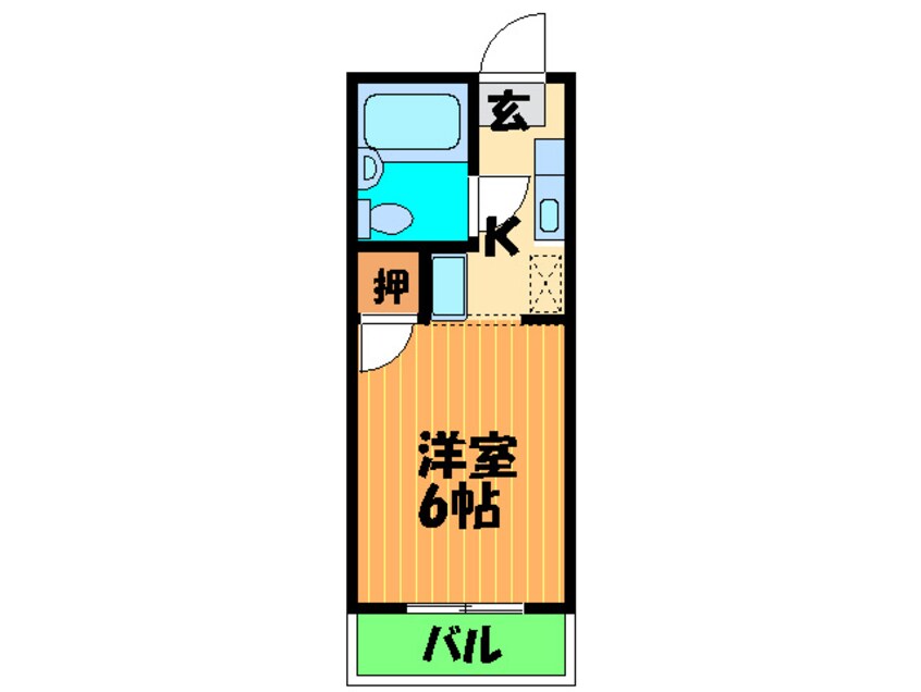 間取図 ヴィラファイブスリ－アロ－ズ
