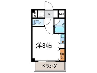 間取図 大晋メゾネ御所西