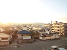室内からの展望 ハ－モニ－マンションＥ棟