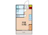 chou chou Nakamiya　EAST　 1Rの間取り