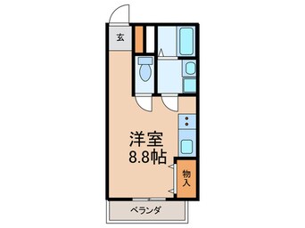 間取図 仮）中宮東之町新築アパート