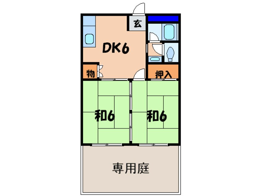 間取図 松柏ハイツ