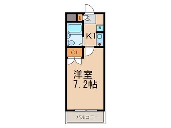 間取図 ソレイユ下川