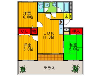 間取図 エスポワール