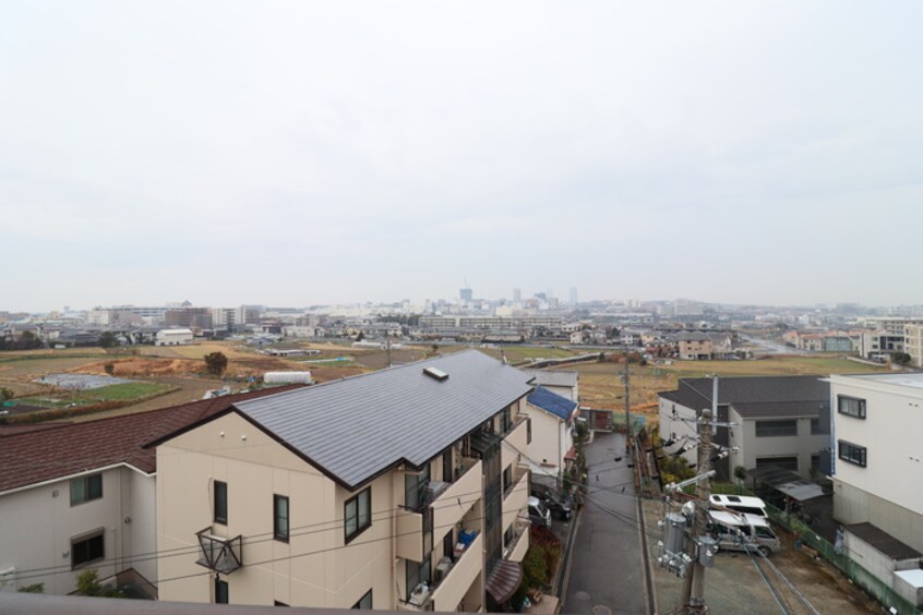 室内からの展望 フォーラム箕面如意谷