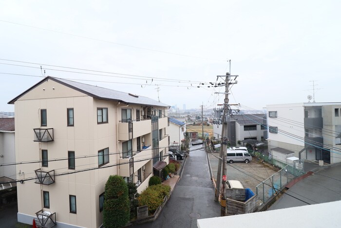 室内からの展望 フォーラム箕面如意谷