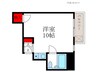 Villa蛍池 1Rの間取り